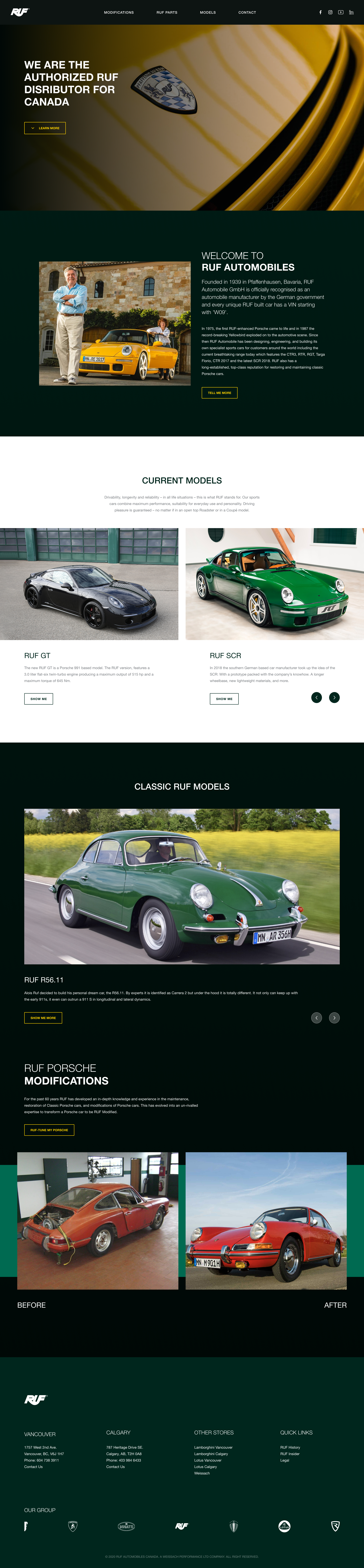 RUF Automobiles Home Design